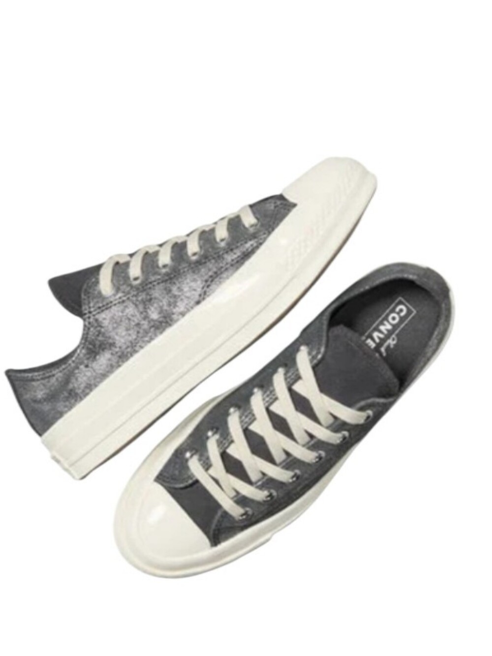 Converse Chuck 70 Suede Shimmer Low-Top Shoes-NWT